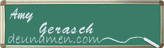 Amy Gerasch Visitenkarte